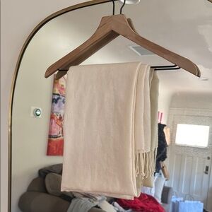 Nordstrom Cream Scarf